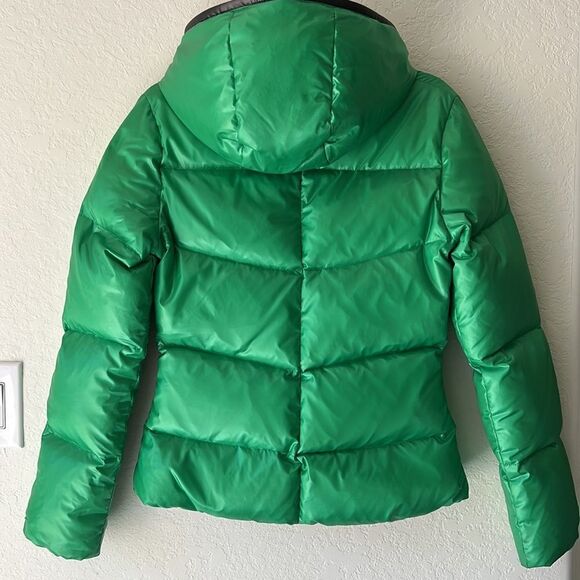 KJUS Puffer Reversible NAHLA Green Grey DOWN JACKET Pertex Quantum Size XS - Picture 10 of 10